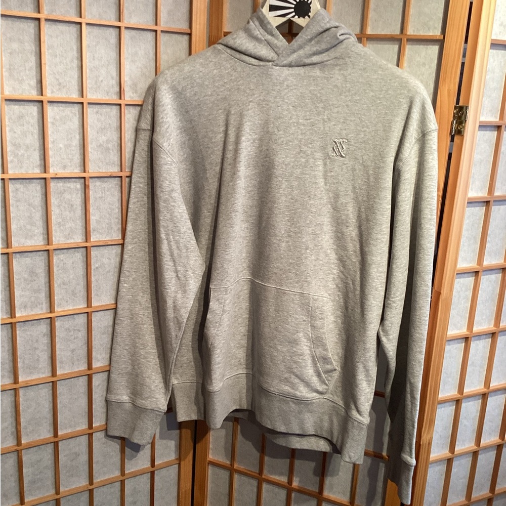 Express Fleece X Logo Hoodie Men's Size Medium